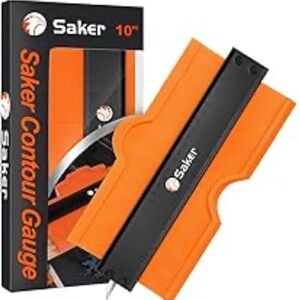 Saker Contour Gauge Profile Tool 10 Inch Measure Trace Create New In Box